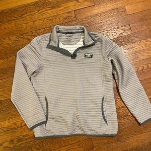 LLbean button up pullover